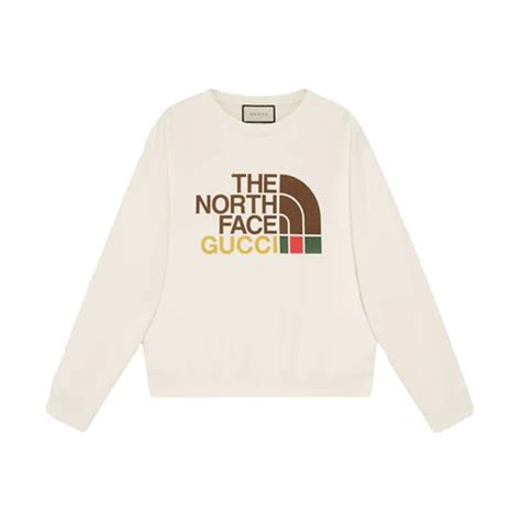 gucci x north face sweatshirt